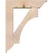 Ekena Millwork Westlake Traditional Smooth Bracket w/ Offset Brace, Douglas Fir, 7 1/2"W x 30"D x 38"H BKT0806X30X38WTL01SDF - alternate 3